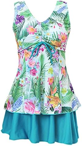Seacolor Women's Lovely Swim Dress Shaping Body Swimuits One-Piece Bathing Suit
