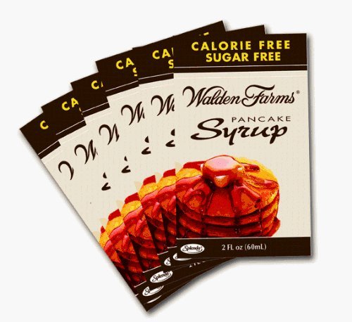 Walden Farms Pancake Syrup Packets (Six 2 Oz. Packets)