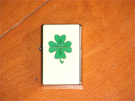 Indiana Jones Elsa's Lucky Shamrock Lighter