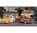 Mel's Diner Cars Wallpaper Border Chevy Ford Flames