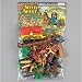 COWBOYS and INDIANS - GIANT 42 Pc. Play Set - Teepees - Canoes, Chiefs, Indian Poles & More! **FACTORY SEALED**