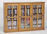 Sliding Door Mission Style Wall Hanging Multimedia (Oak) (32.5"H x 47"W x 9 ....