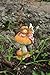 Top Collection Enchanted Story Fairy Garden Little Fairy Sleeping on Mushroom Outdoor Statue