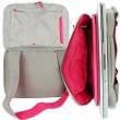 Belkin Deluxe Laptop Messenger Bag Dove/Pink