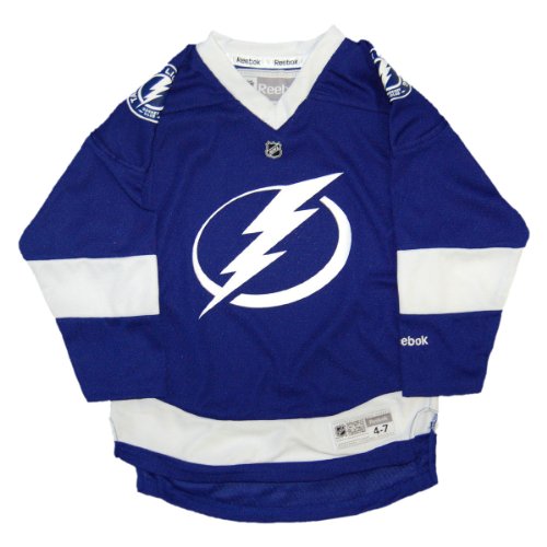 Tampa Bay Lightning Reebok Child Replica (4-6X) Home NHL Hockey Jersey Size Child (4-6X)