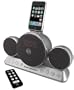 iHome HDP66 2.1 Harley-Davidson Headlight Speaker System for iPod (Silver)