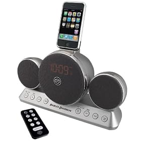 IHOME HDP66SC 2.1 Harley-Davidson Headlight Speaker System