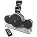 iHome HDP66 2.1 Harley-Davidson Headlight Speaker System for iPod (Silver)