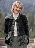 Boucle Color-block Cardigan / Boucle Color-block Cardigan