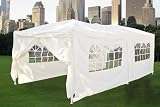 New 10 X 20 EZ Pop Set Up Canopy Tent Gazebo Includes 4 Sidewalls White 51VON5Ihu1L. SL160 New 10 X 20 EZ Pop Set Up Canopy Tent Gazebo Includes 4 Sidewalls White