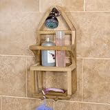 Teak Wood Shower Caddy