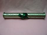 Baby Birth Certificate Holder Pewter Finish Engraved