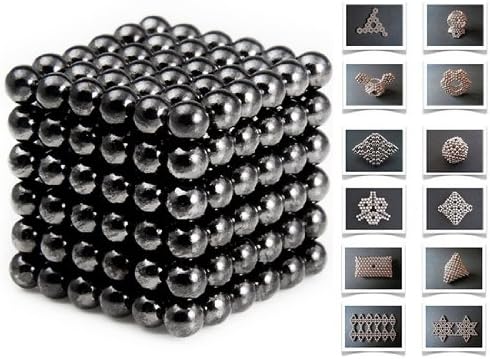 3mm Neodymium Magic Jigsaw Puzzle Magnet Toy 216pcs Set (Black) By OVDVille