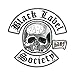 Black Label Society Patch Set White