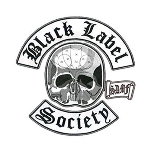 Black Label Society Patch Set White