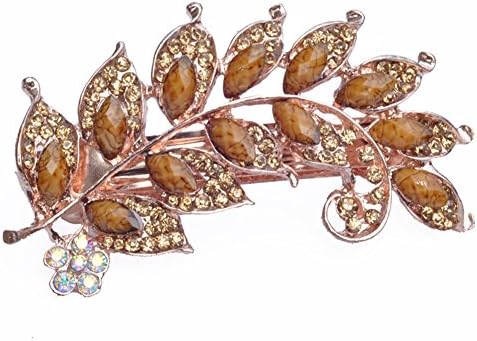 Dongshop(TM) Set Auger Lady Jewelry Manually Leaves Hairpin Headdress