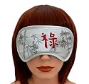 SCHLAFMASKE SCHLAFBRILLE SCHLAF BRILLE AUGENMASKE GESICHTSMASKE ASIA K&Uuml;HLKISSEN K&Uuml;HLMASKE GRATIS