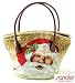 Gobelin Minishopper / Weihnachts-Tasche SANTA