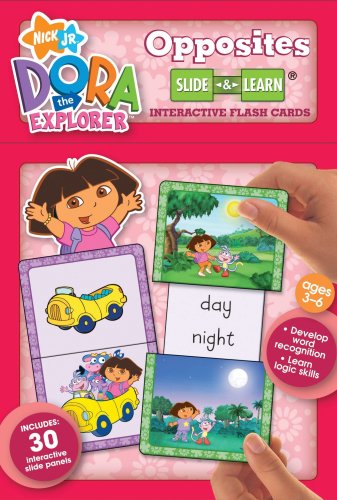 Dora the Explorer Flash Cards-Opposites