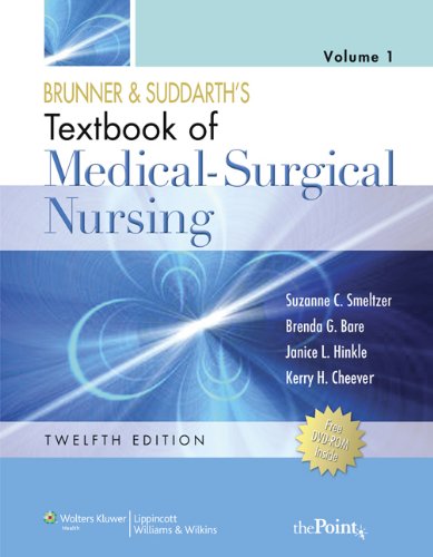 cheap Brunner and Suddarth's Textbook of Medical-Surgical Nursing (Two Volume Set) Twelfth Edition