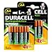 Duracell Rechargeable Accu Supreme 2450 mAh AA Batteries - 8-Pack