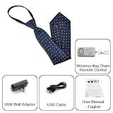 Spy Camera Tie with Wireless Remote