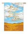 God's Whisper Silk Reflections Garden Size Flag