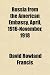 Russia from the American Embassy, April, 1916-November, 1918