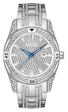 Wittnauer Mens 10B101 Krystal Collection Genuine Swarovski Crystal Accented Watch