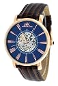 Adee Kaye #AK5019-MRG Men's Mechanical Skeleton Watch