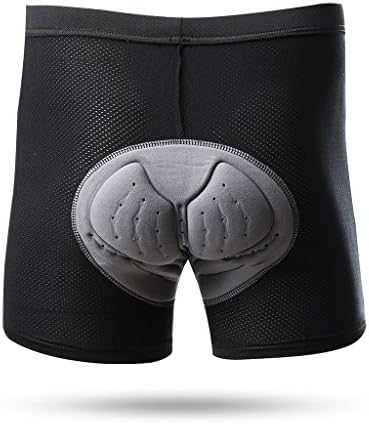 Rosea Men's 3D Padded Bicycle Cycling Underwear Shorts Silica gel