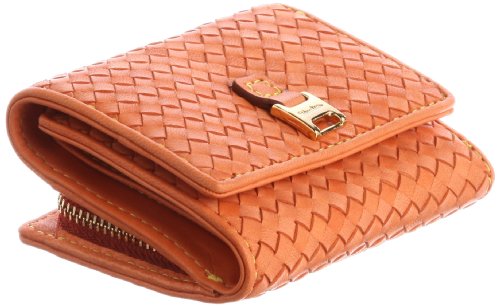 [トプカピ] TOPKAPI レザーメッシュ三つ折り