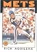 1986 Topps # 599 Rick Aguilera New York Mets Baseball Card