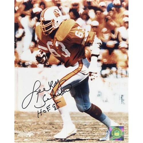 Lee Roy Selmon Autographed Tampa Bay Buccaneers 8x10 Photo w/ 