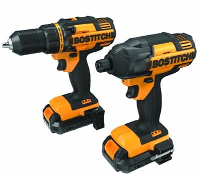 BOSTITCH BTCK410L2 18V Lithium 2-Tool Combo Kit