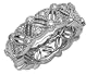 0.50 (1/2) cttw Round Diamonds Eternity Band LIFETIME WARRANTY