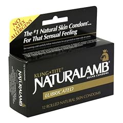 <b>Naturalamb Natural Skin Condoms, Lubricated, 12 con</b>