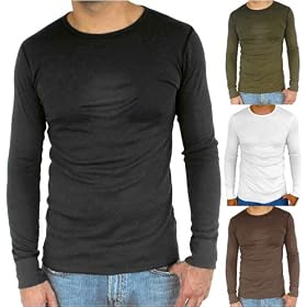<b>American Apparel Solid Color Light-Weight Fashionable Thermal Undershirt</b>
