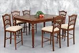 Lifestyle California 21 Series Coloma Counter Height Rectangular Table Dining Set