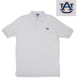 Auburn Tigers NCAA Classic Pique Polo Shirt (Grey Heather)