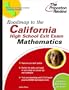 Roadmap to the California High School Exit Exam: Mathematics (State Test Prep Guides)