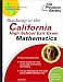 Book Roadmap to the California High School Exit Exam: Mathematics (State Test Prep Guides)