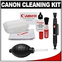 Canon Optical Lens and Digital SLR Camera Cleaning Kit with Brush, Microfiber Cloth, Fluid & Tissue + LensPen + Hurricane Blower for EOS 1Ds, 1Ds Mark II, III, IV, 50D, 60D, 5D, 7D, Rebel XS, XSi, T1i, T2i, T3 & T3i