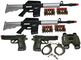 20+ Military Police Army Play M16s Gun Pistols Handcuffs