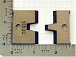 Palmgren 84904 Bit Tongue & Groove 4 Piece Set for Palmgren Planer / Molder 84115
