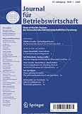 Produkt-Bild: Journal f&uuml;r Betriebswirtschaft [Jahresabo]