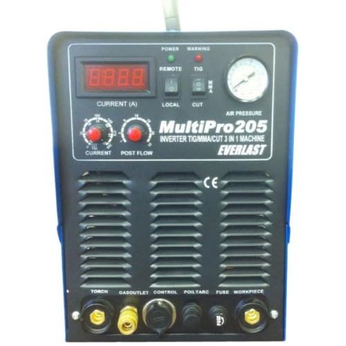  Everlast MultiPro 205 DC TIG Welder / Plasma Cutter Combo Preexecuted