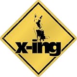 New  White German Shepherd Dog X-Ing / Xing  Crossing Dog