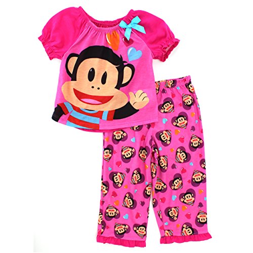 Paul Frank Julius Jr Toddler Pink Poly Pajamas