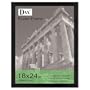 DAX 2863W2X Black Wood Poster Frame with Plastic Window, Wide Profile, 18 x 24 Inches